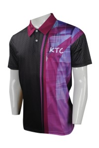 P981 tailor-made men's short-sleeved polo shirts to make sublimation short-sleeved polo shirts Kowloon Tong Club Design short-sleeved polo shirts supplier